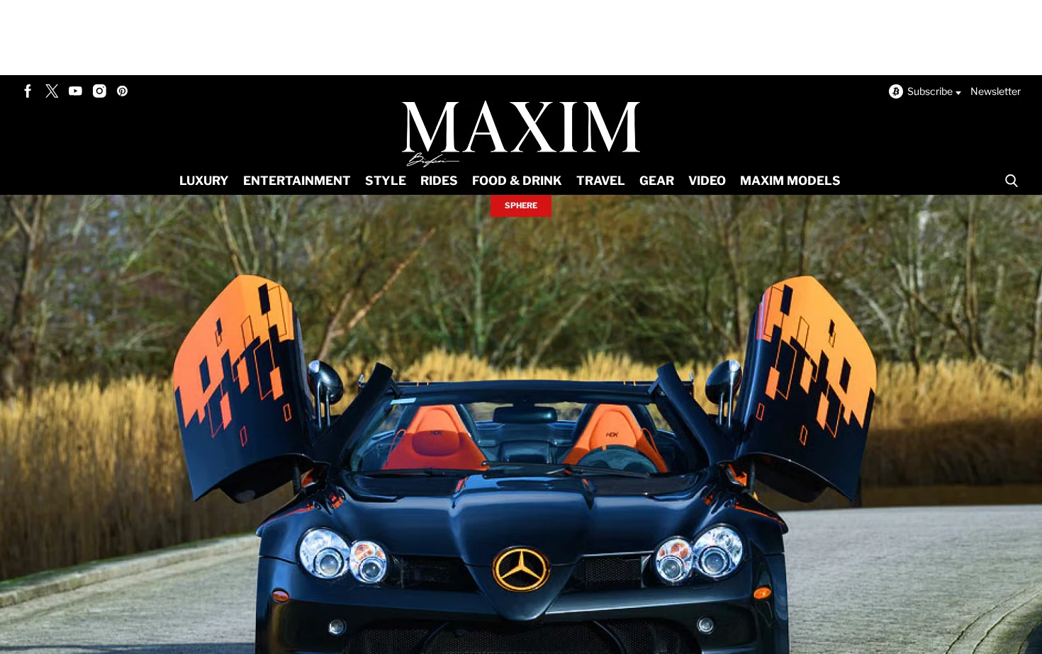 Maxim 页面快照